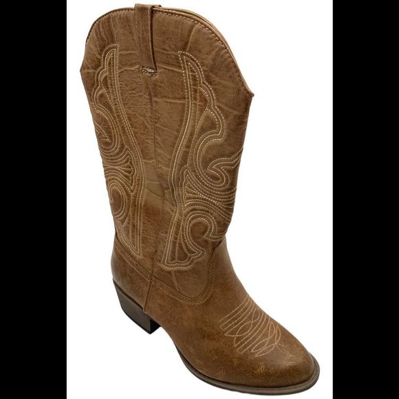 Coconuts by Matisse Women's Wide Calf Legend Cowboy Boot Tan - Wide - Picture 1 of 3